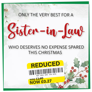 A greetings card on a plain white background