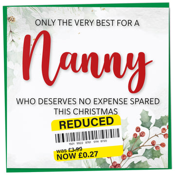 A greetings card on a plain white background