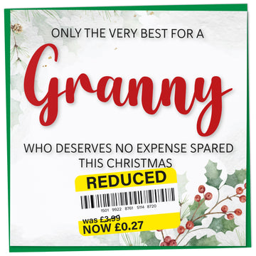 A greetings card on a plain white background