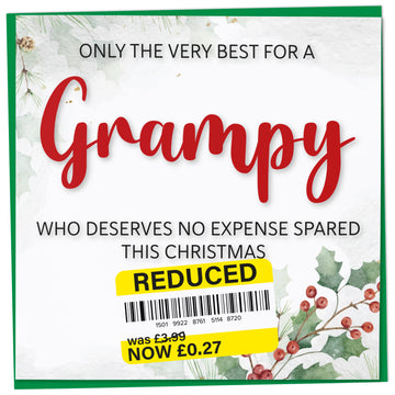 A greetings card on a plain white background