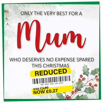 A greetings card on a plain white background