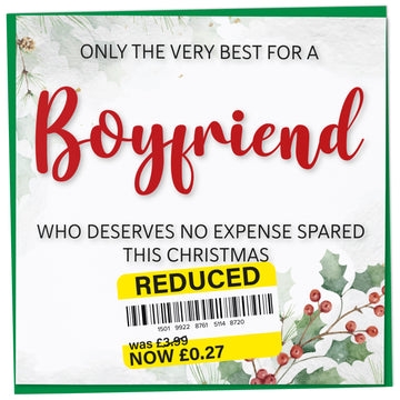 A greetings card on a plain white background