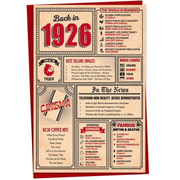 A greetings card on a plain white background