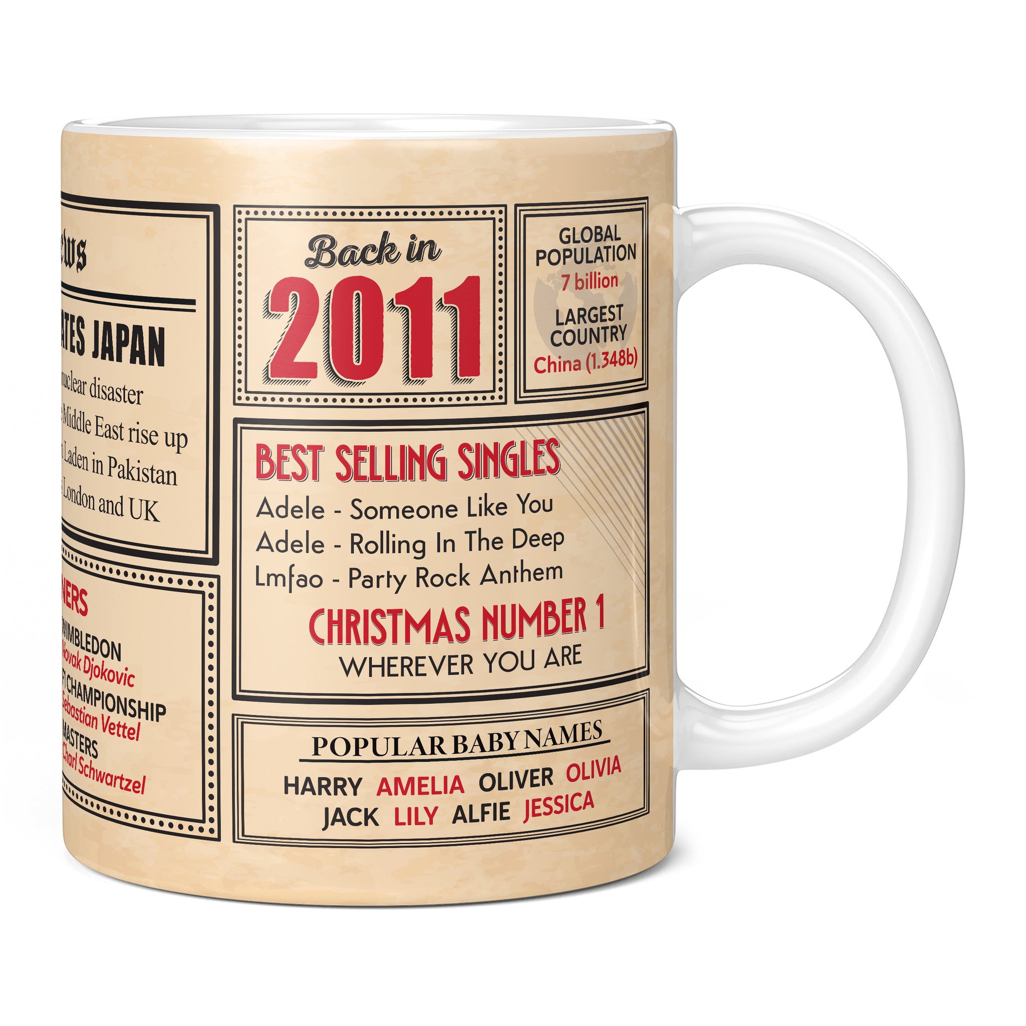 A ceramic mug on a plain white background