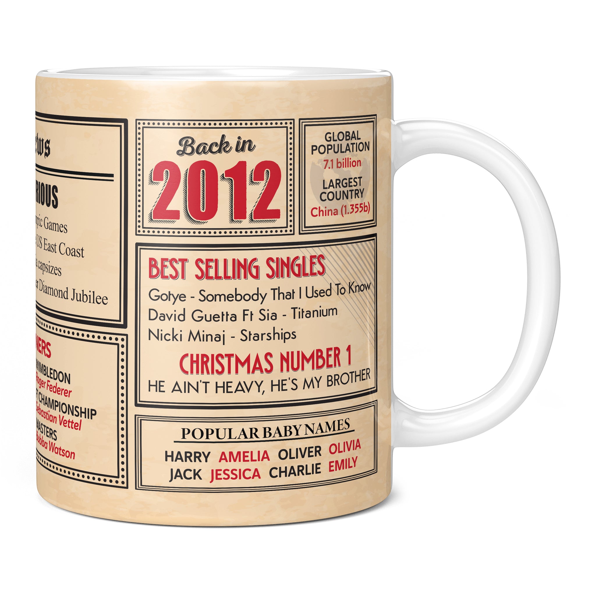 A ceramic mug on a plain white background