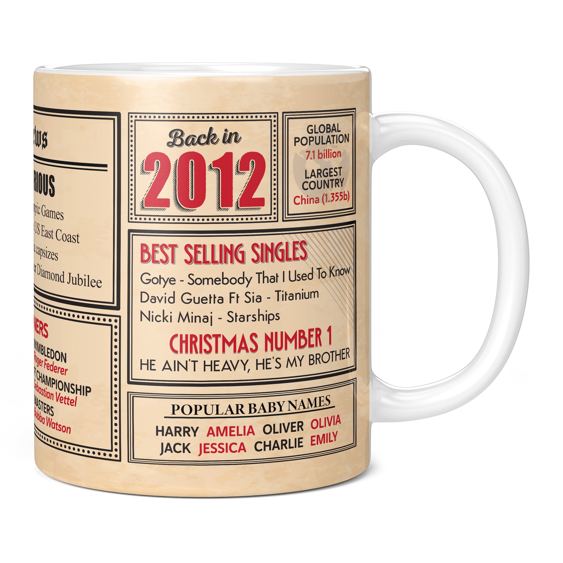 A ceramic mug on a plain white background