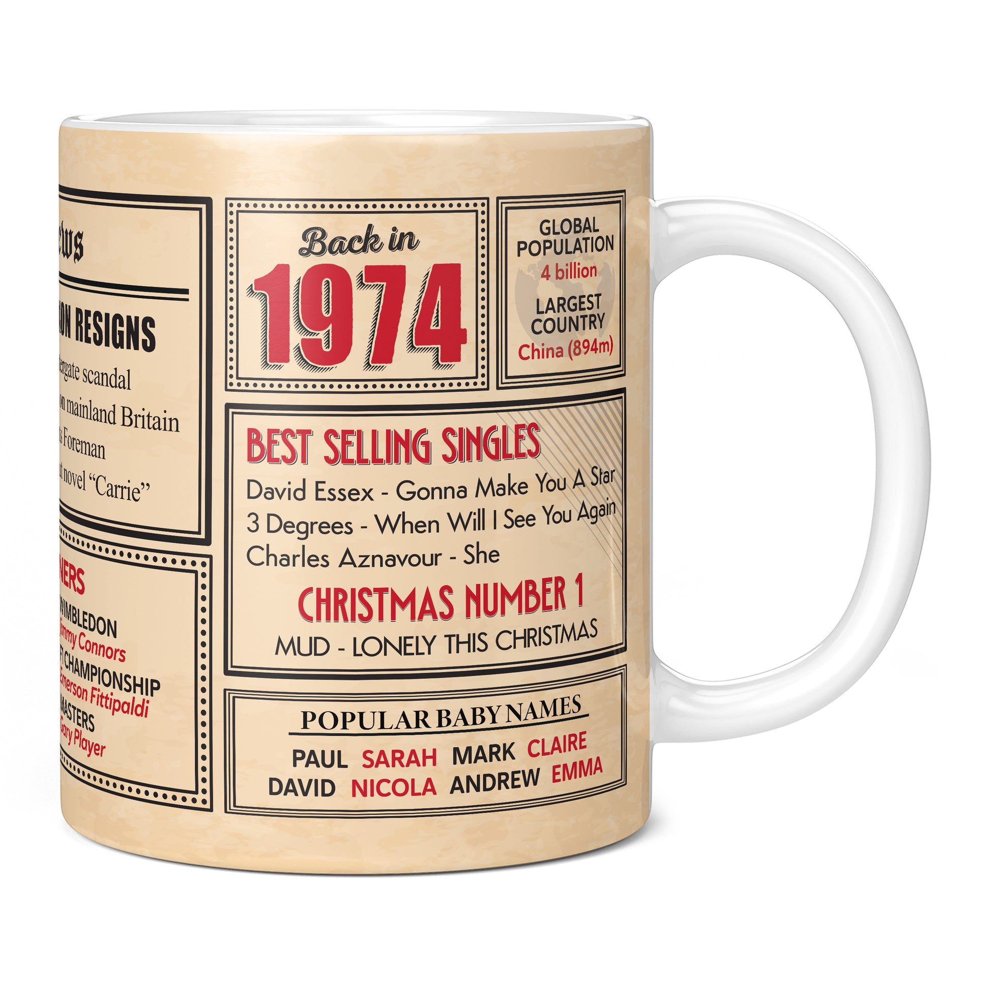 A ceramic mug on a plain white background