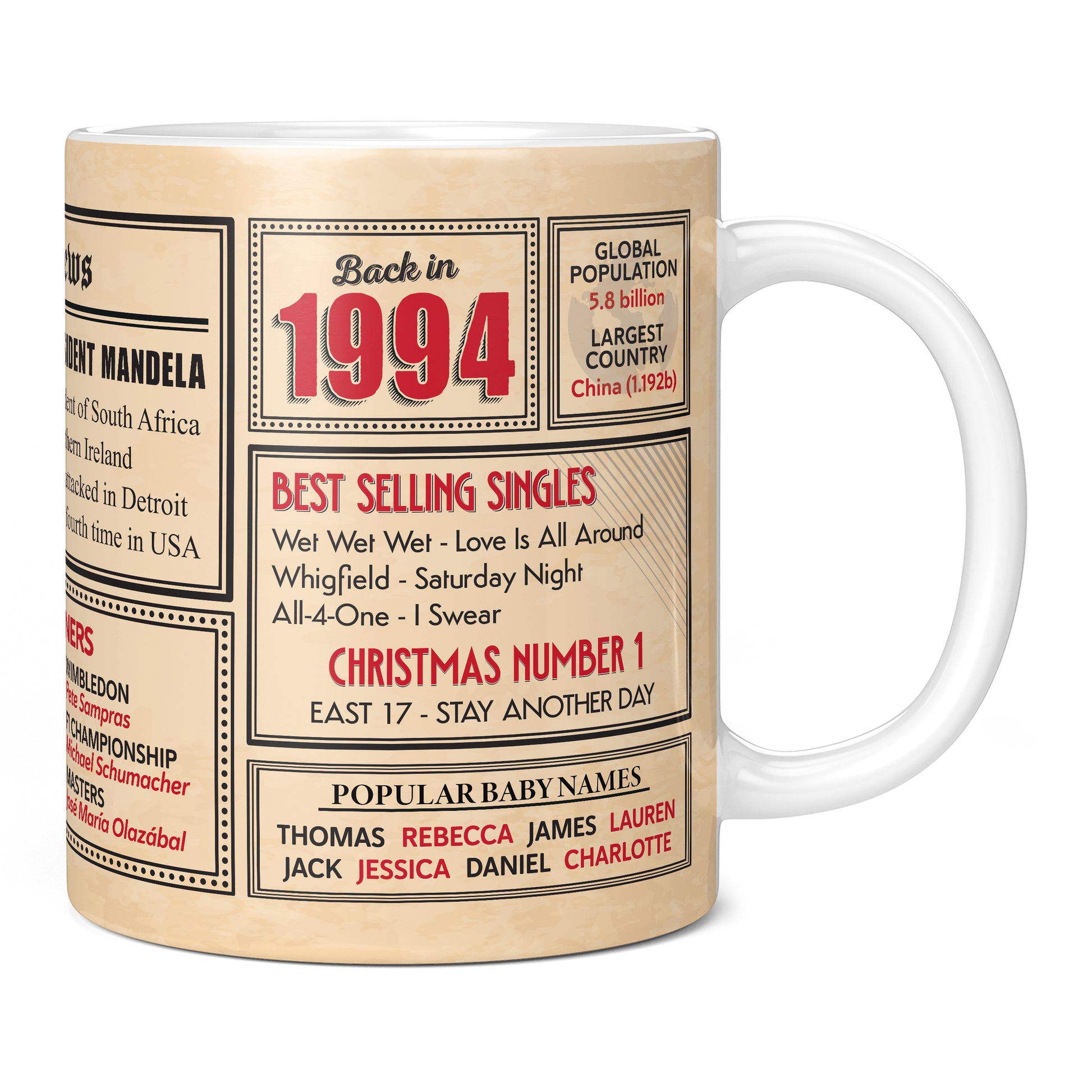 A ceramic mug on a plain white background