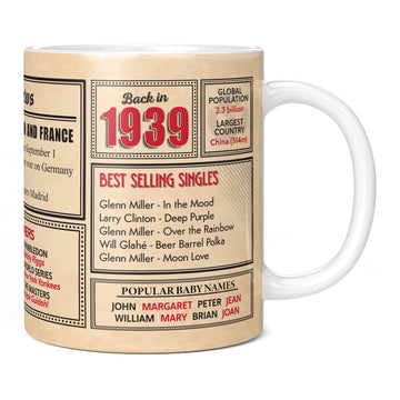 A ceramic mug on a plain white background