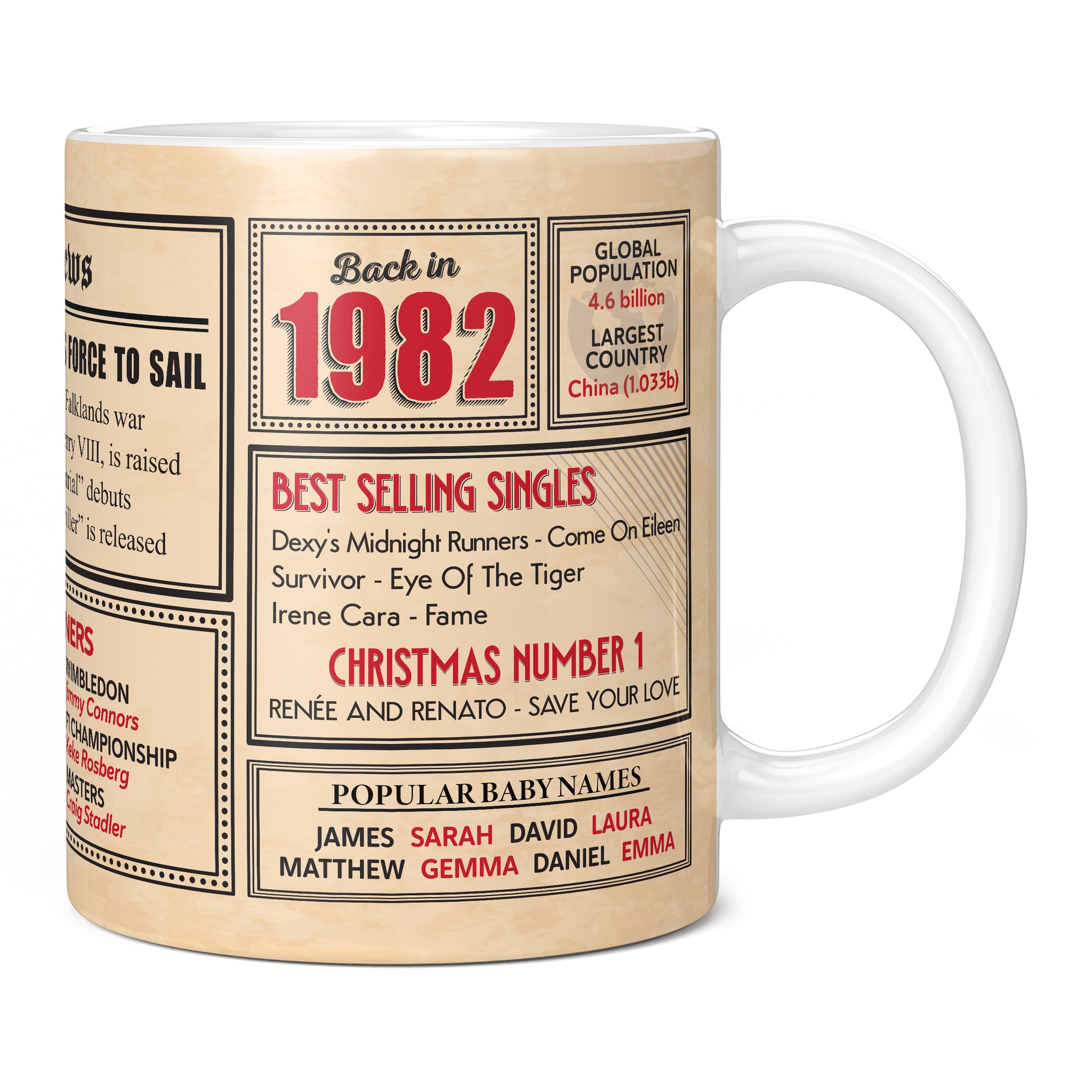 A ceramic mug on a plain white background