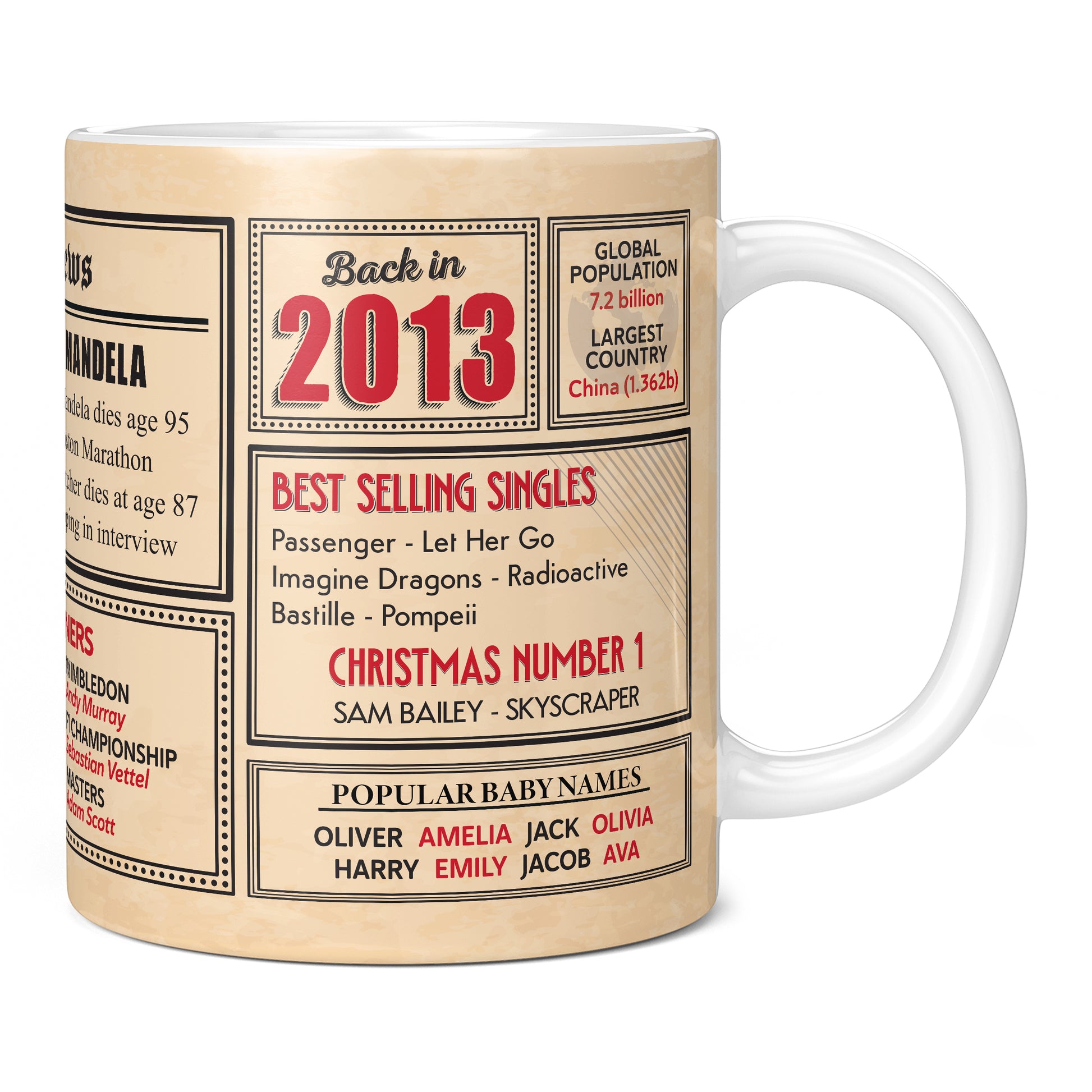 A ceramic mug on a plain white background