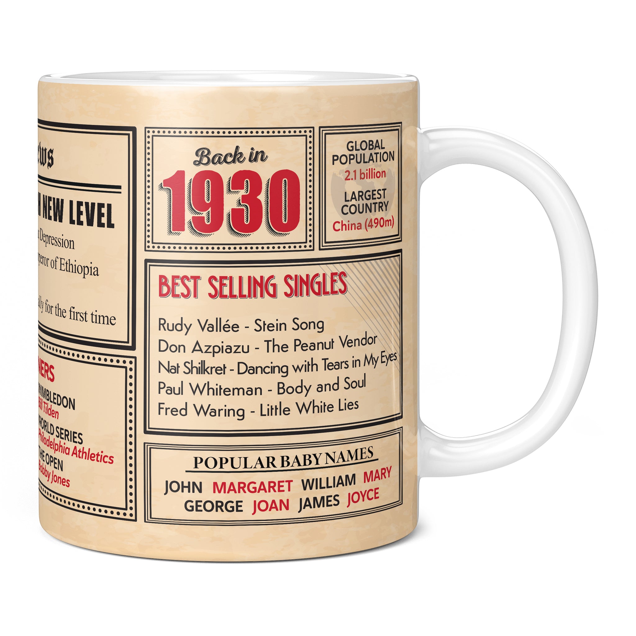 A ceramic mug on a plain white background