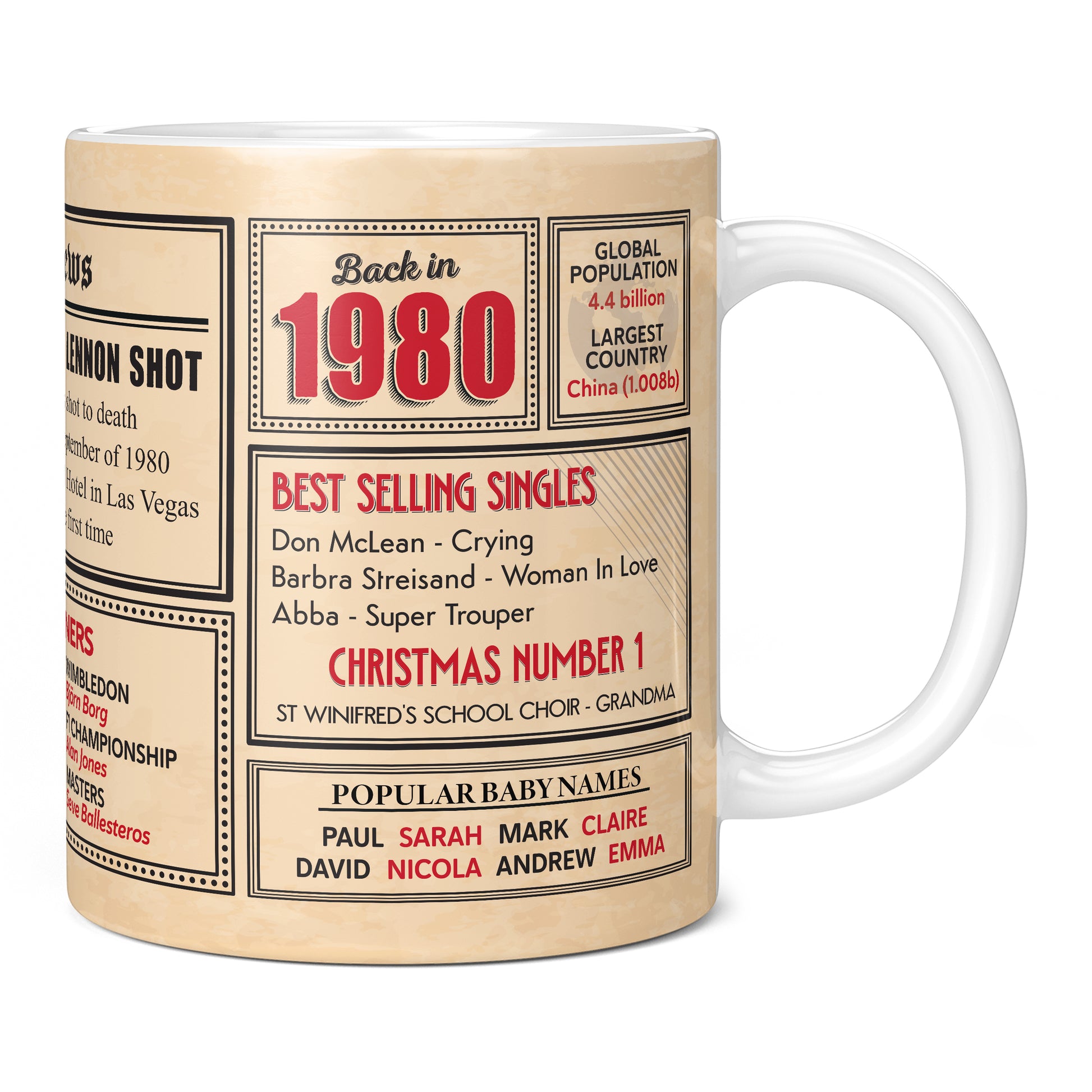 A ceramic mug on a plain white background