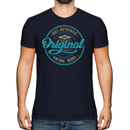 19th Birthday Gift for Men, 2006 Original Goods T-Shirt