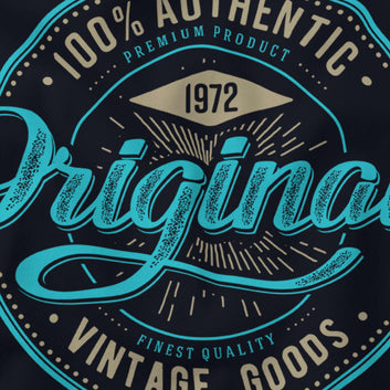 53rd Birthday Gift for Men, 1972 Original Goods T-Shirt