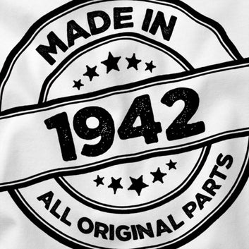 83rd Birthday Gift for Men, Made in 1942