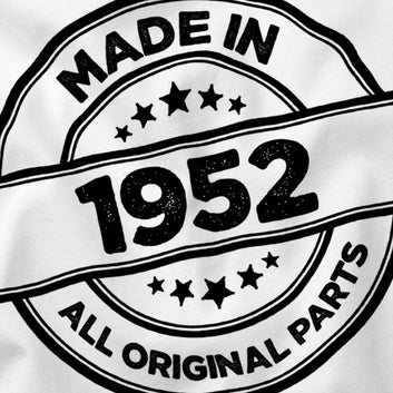 73rd Birthday Gift for Men, Made in 1952