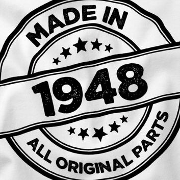 77th Birthday Gift for Men, Made in 1948