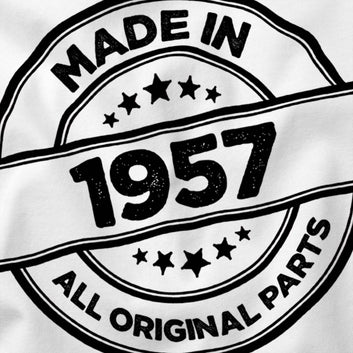 68th Birthday Gift for Men, Made in 1957