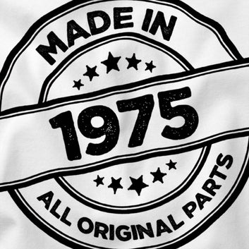 50th Birthday Gift for Men, Made in 1975