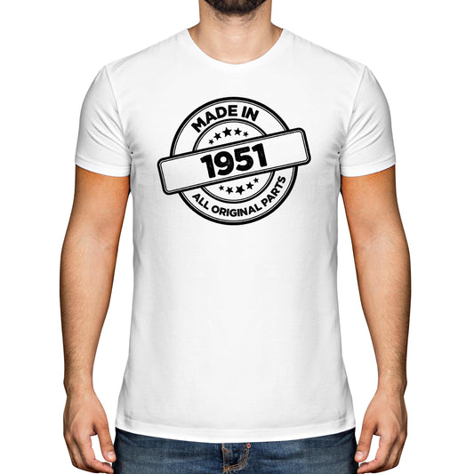 74th Birthday Gift for Men, Made in 1951